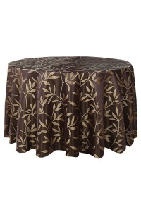 SKTBC015 custom made large willow leaf table set style making European table set catering cloth custom made Hotel table set style 180cm 200cm 220cm 240cm 260cm 280cm 300cm 320cm front view